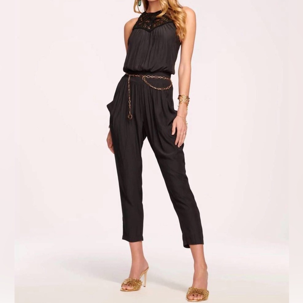 RAMY BROOK - Gilly Jumpsuit, Black, Small